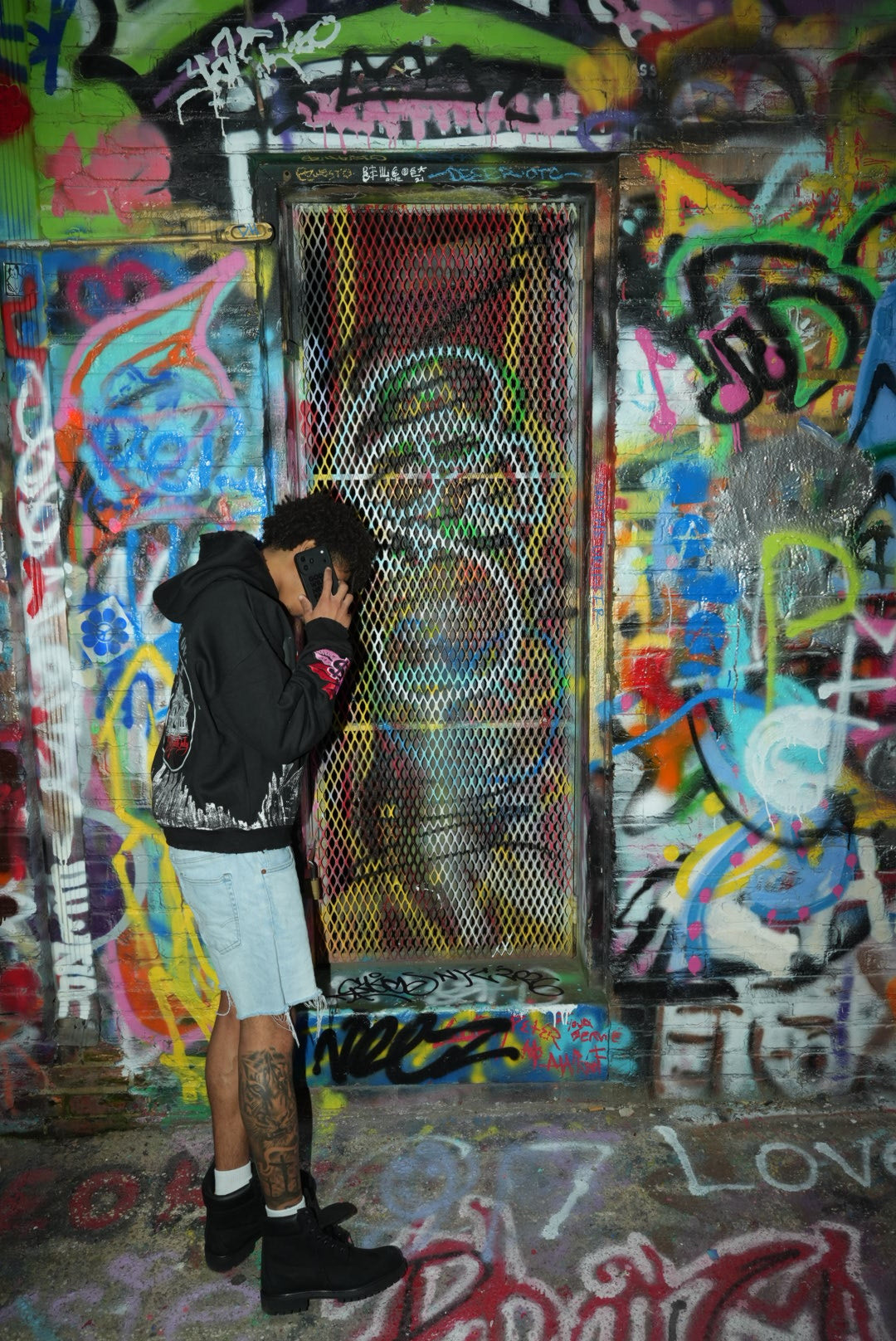 OVERDUE Full-Zip Hoodie (Black)