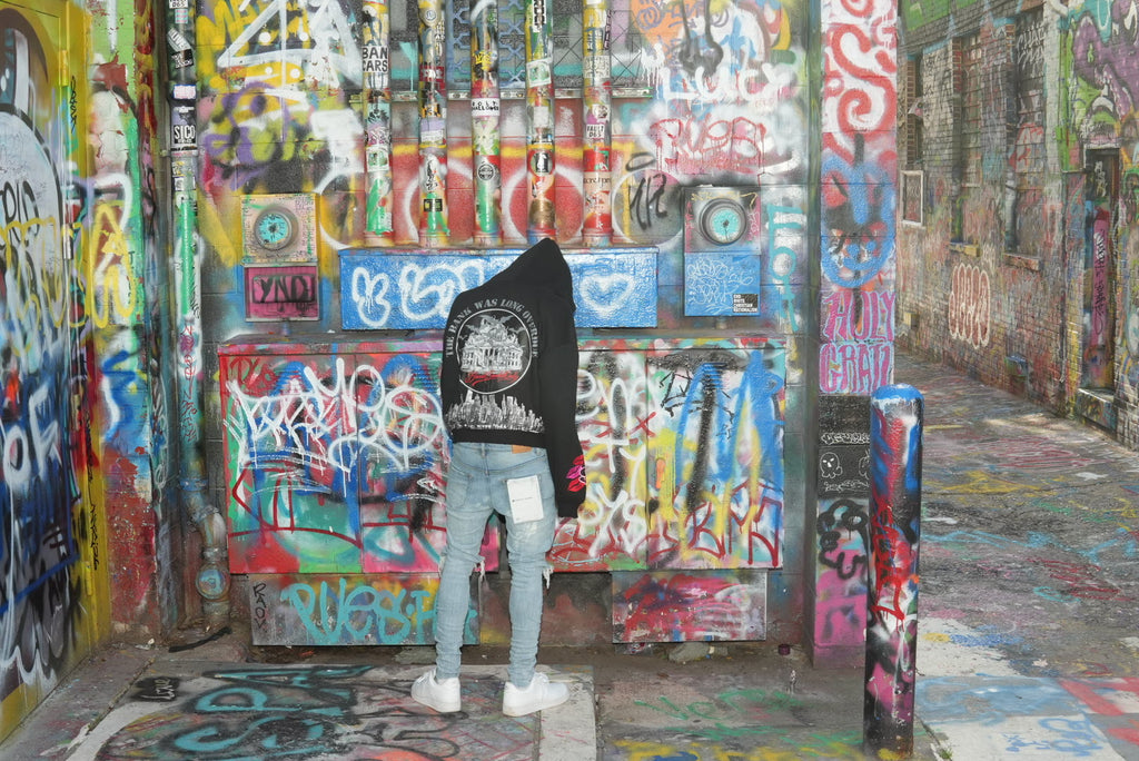 OVERDUE Full-Zip Hoodie (Black)