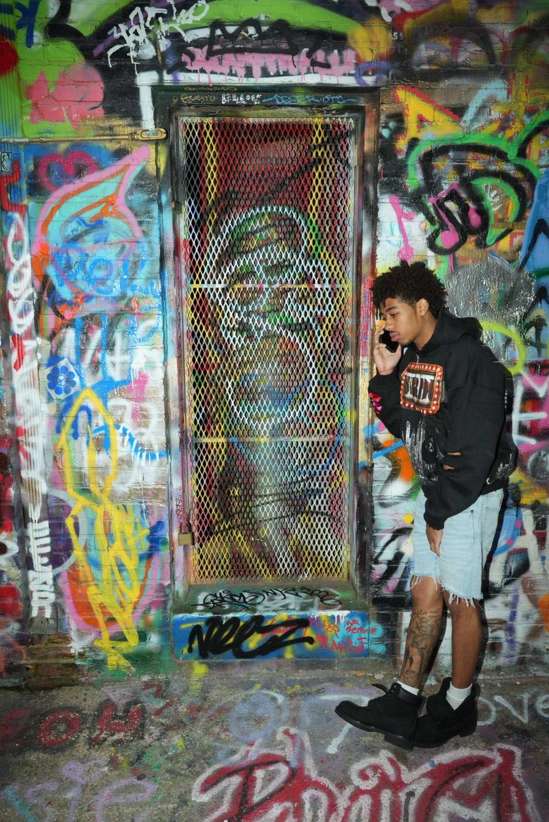 OVERDUE Full-Zip Hoodie (Black)